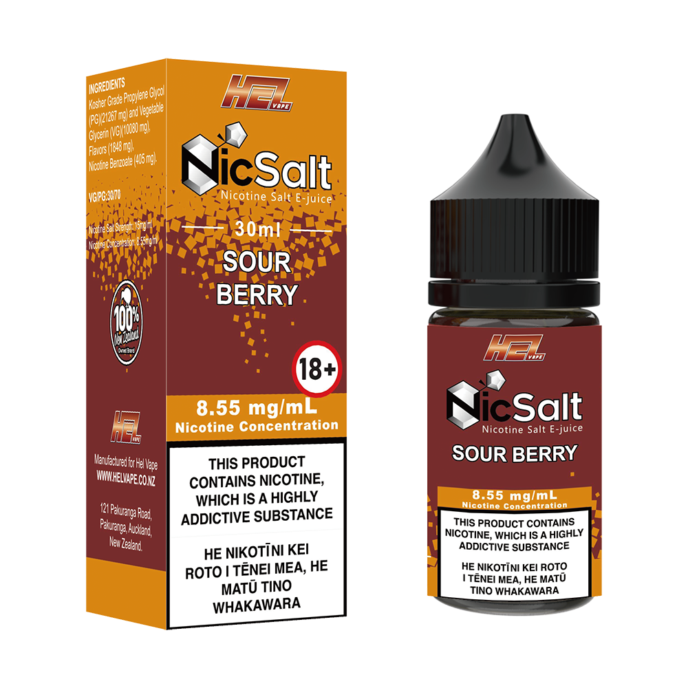 Sour Berry Nicotine Salt E-liquid