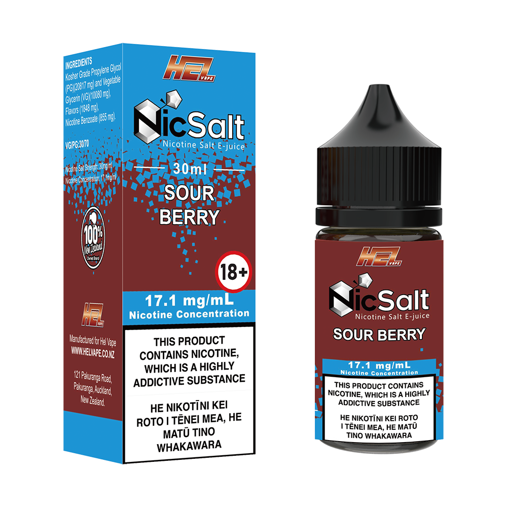 Sour Berry Nicotine Salt E-liquid