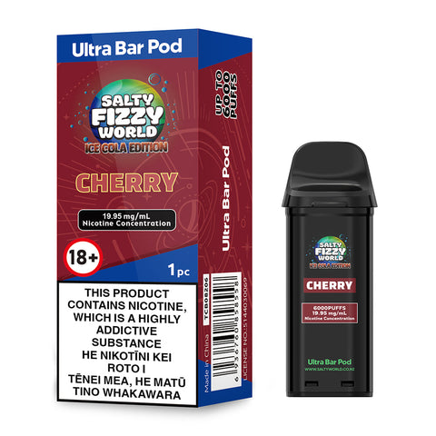 Cherry -Ultra Bar Replacement Pod 19.95mg/ml